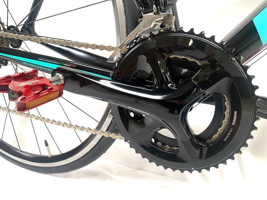【即乘】送料無料 Bianchi ロードバイク IMPULSO9.1キロ 22速