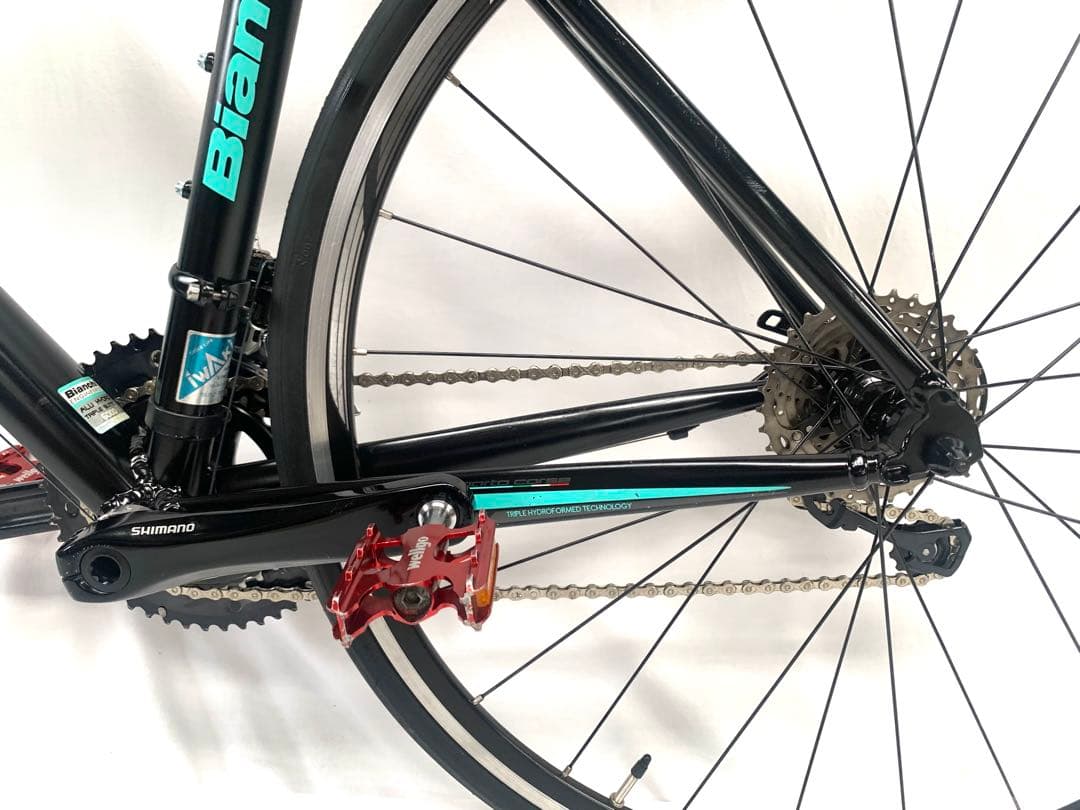 【即乘】送料無料 Bianchi ロードバイク IMPULSO9.1キロ 22速