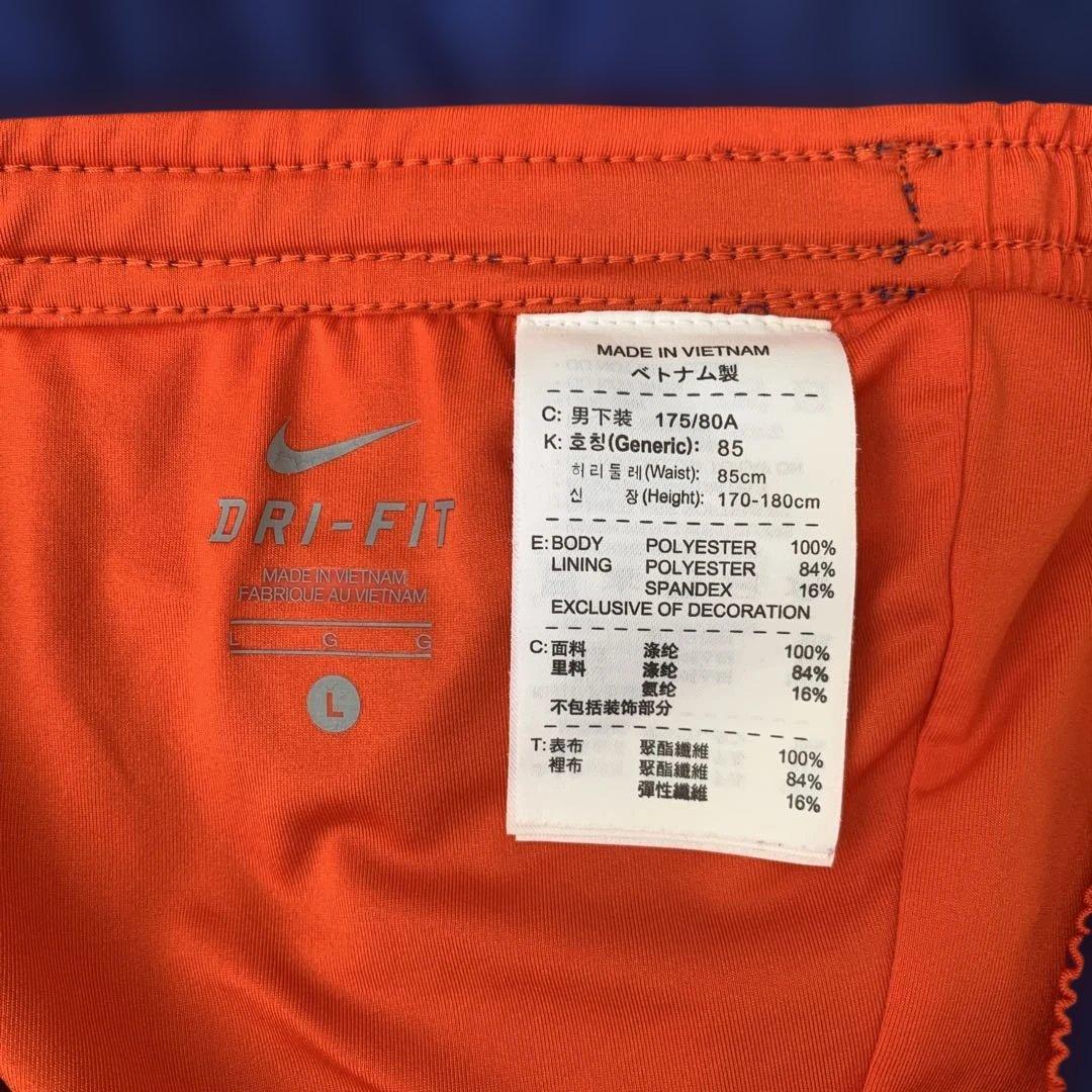 Nike Dri-FIT ランニングショーツ L ネイビー/オレンジ