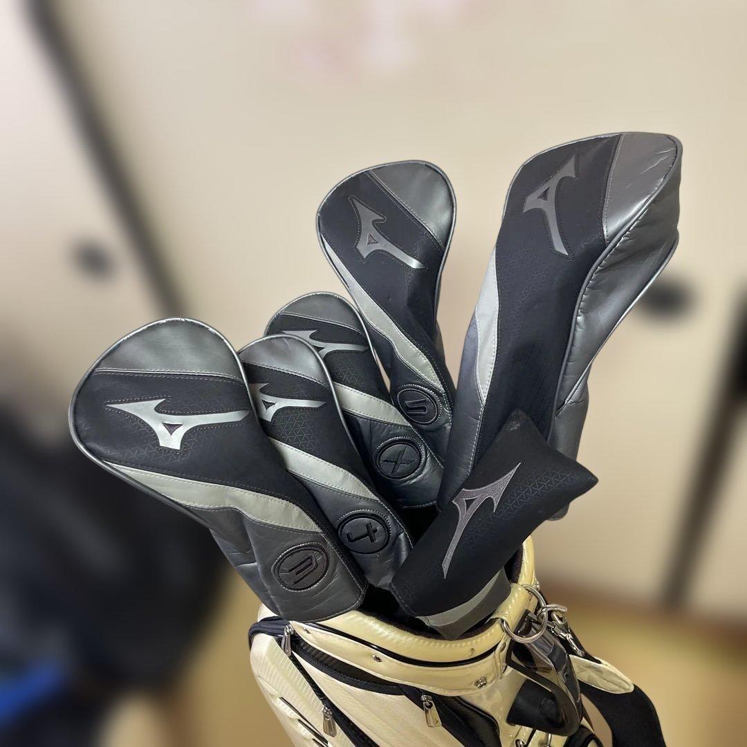 Mizuno proキャディバッグ ＆ヘッドカバーセット