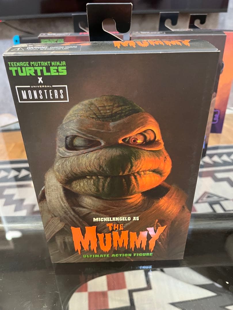 NECA タートルズ　ユニバーサルモンスター　豆魚雷正規品　4体セット　開封品