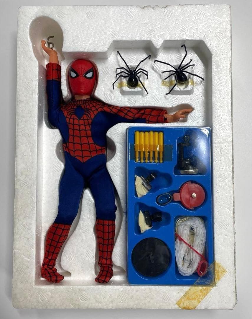 POPY　スーパーアクション　スパイダーマン　箱入り　開封品