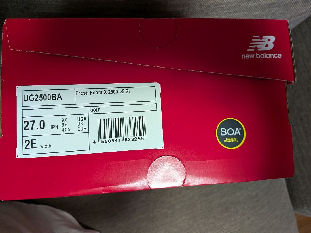 ニューバランス ゴルフシューズFreshFoam X 2500　2026年モデル