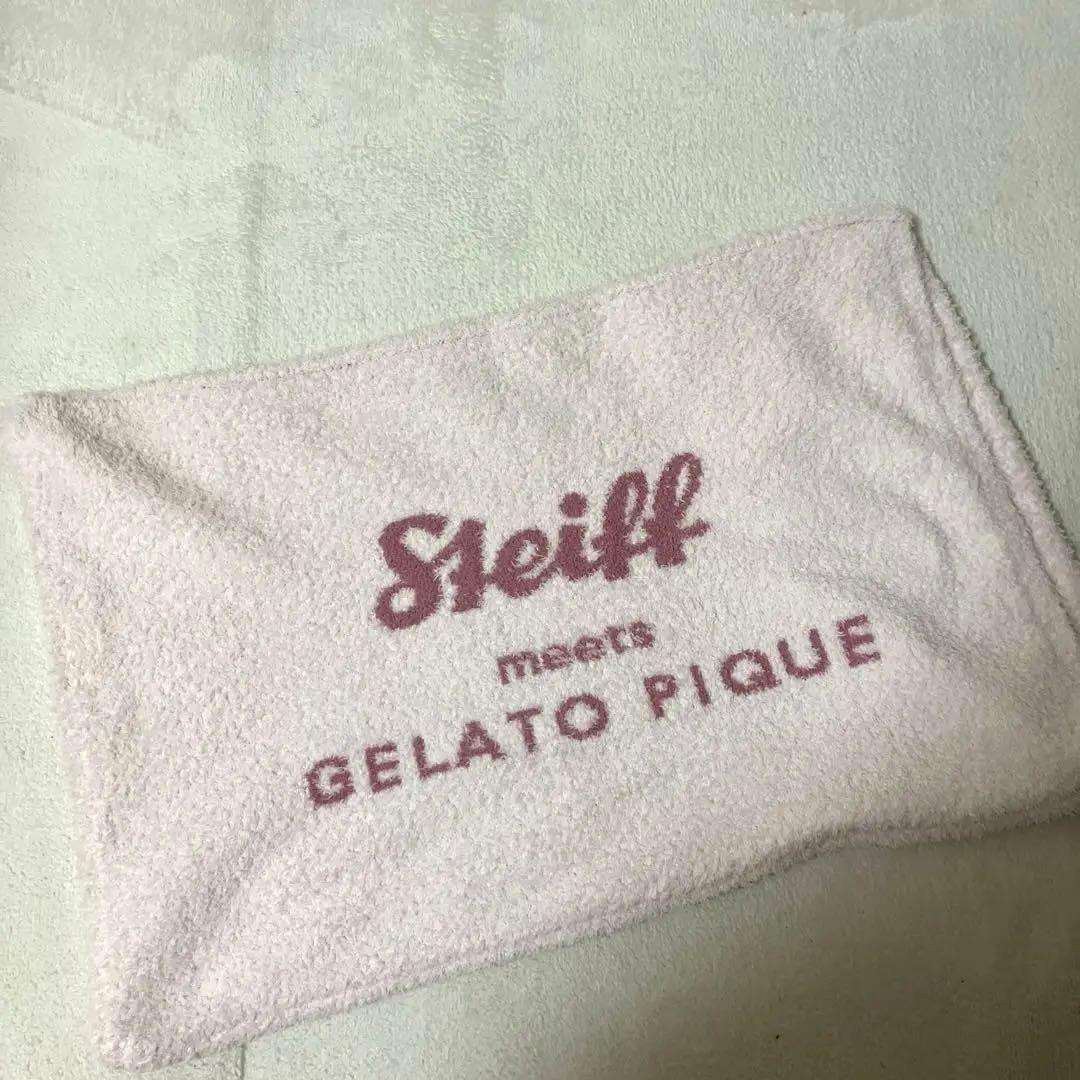 Steiff meets GELATO PIQUE 枕カバー　ピンク