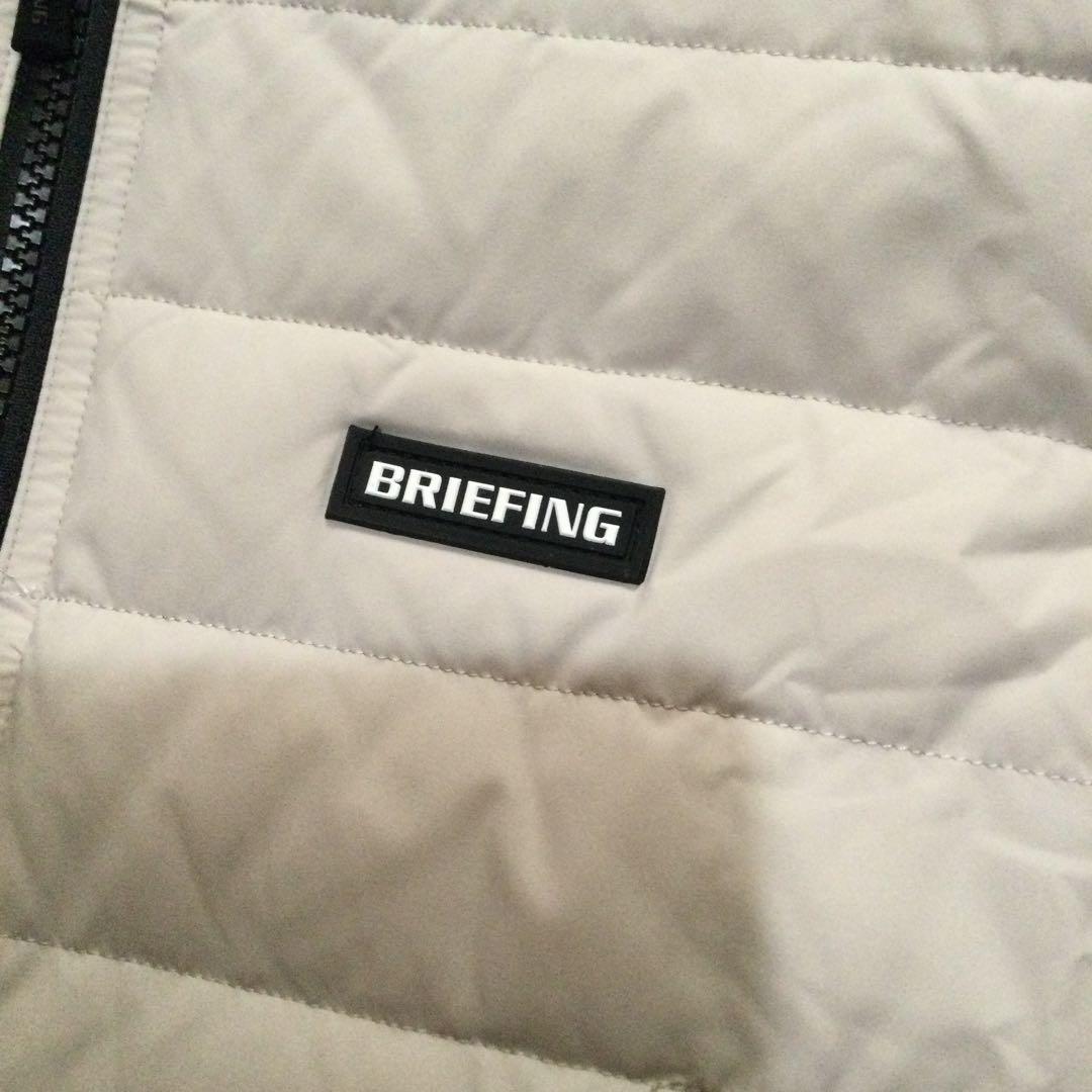 BRIEFING 電熱　ダウン ベスト　M 収納袋付き　モバイルバッテリー別売り