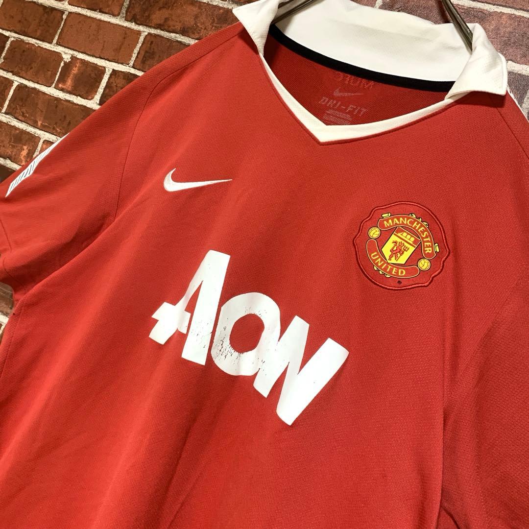 NIKE★ナイキ★マンチェスターユナイテッド★マンU★サッカー★ゲームシャツXL