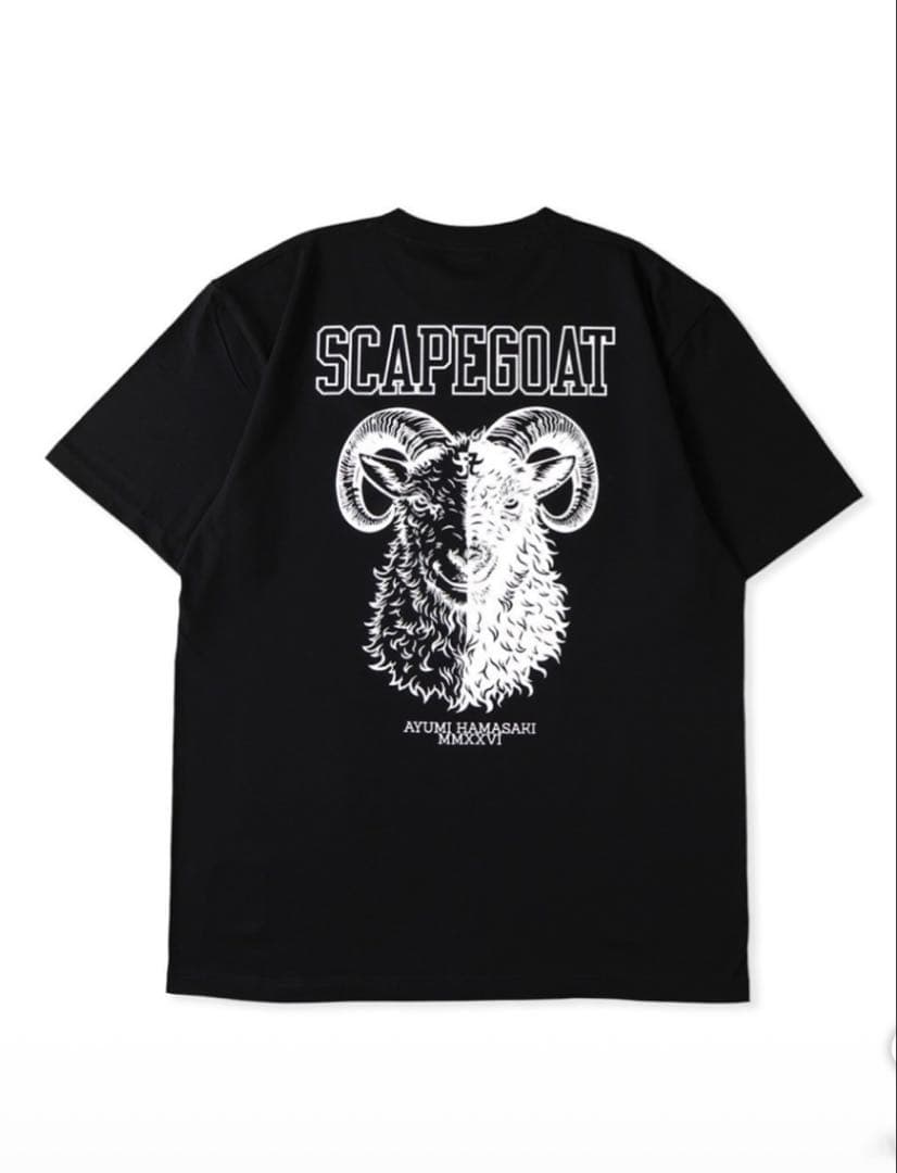 浜崎あゆみ　2026 MFC Tシャツ ブラック　　M ステッカー付き