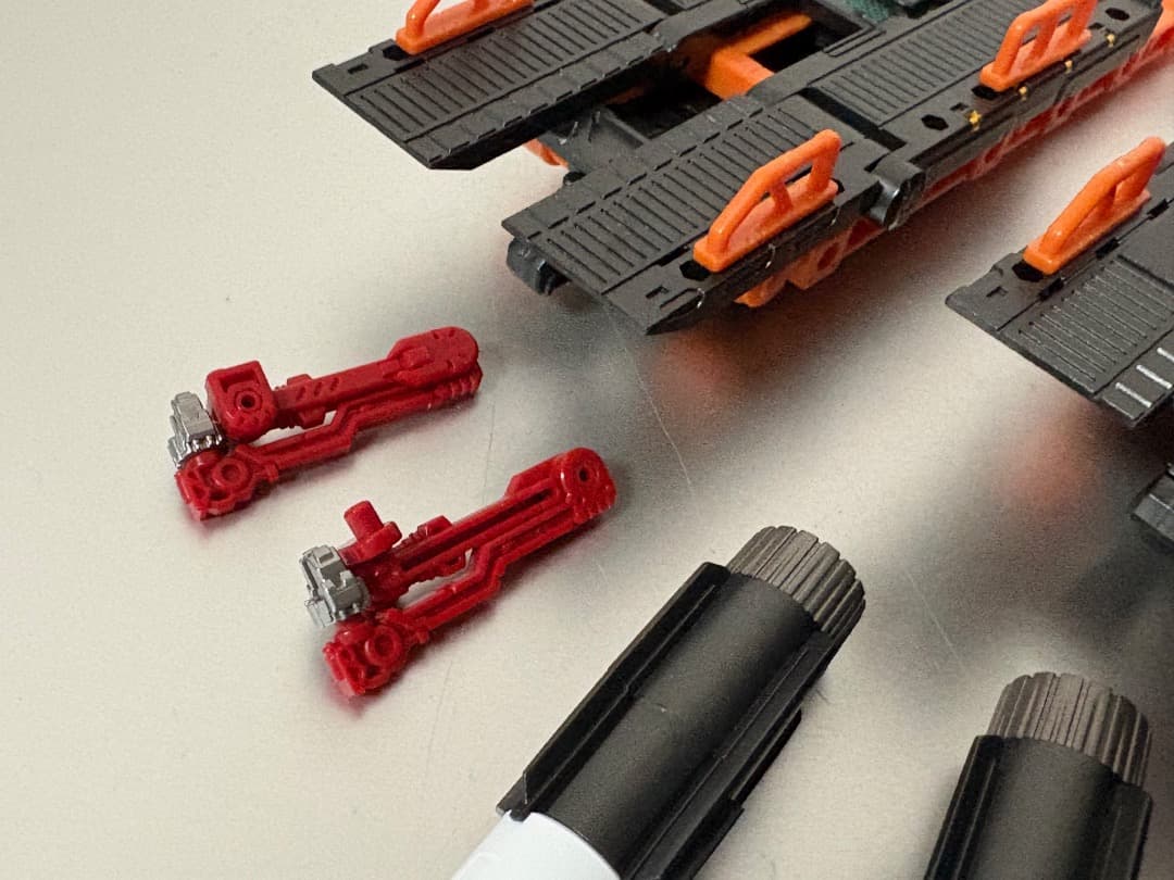 ダイアクロン　タクティカルグランダー増設強化システムユニット　ハンガー　ミサイル
