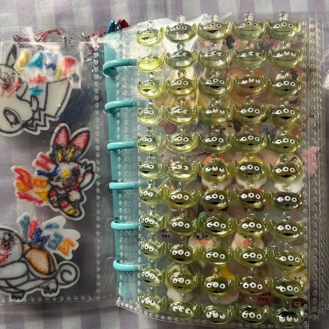 シール帳完成品　ラメ帳