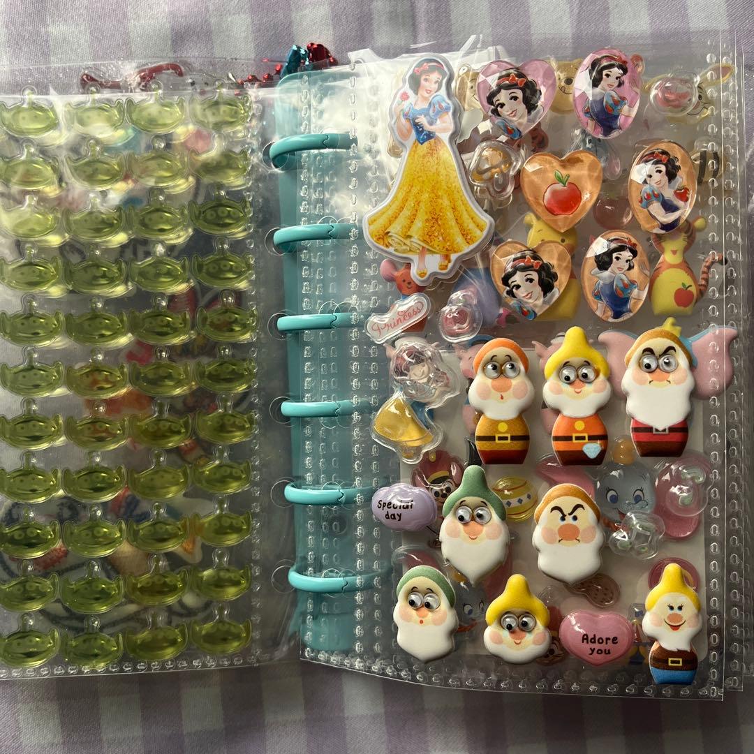 シール帳完成品　ラメ帳