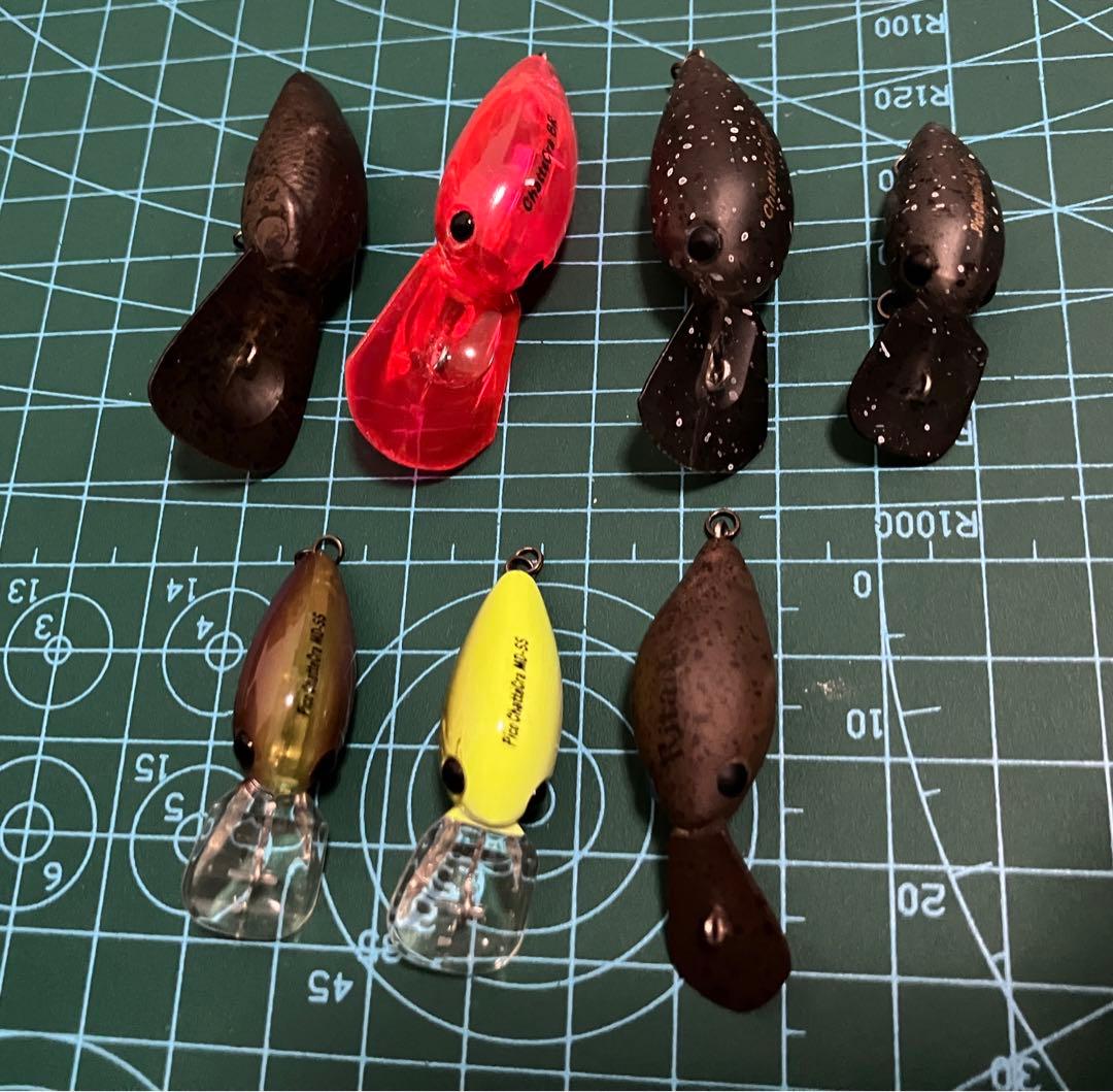 クランクベイト 7個セット　オリカラ　ターンオーバーゴールド