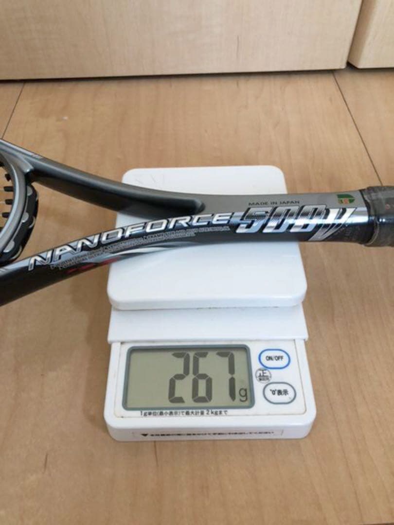 【新品・未使用】ヨネックス YONEX ナノフォース 500V ラケット