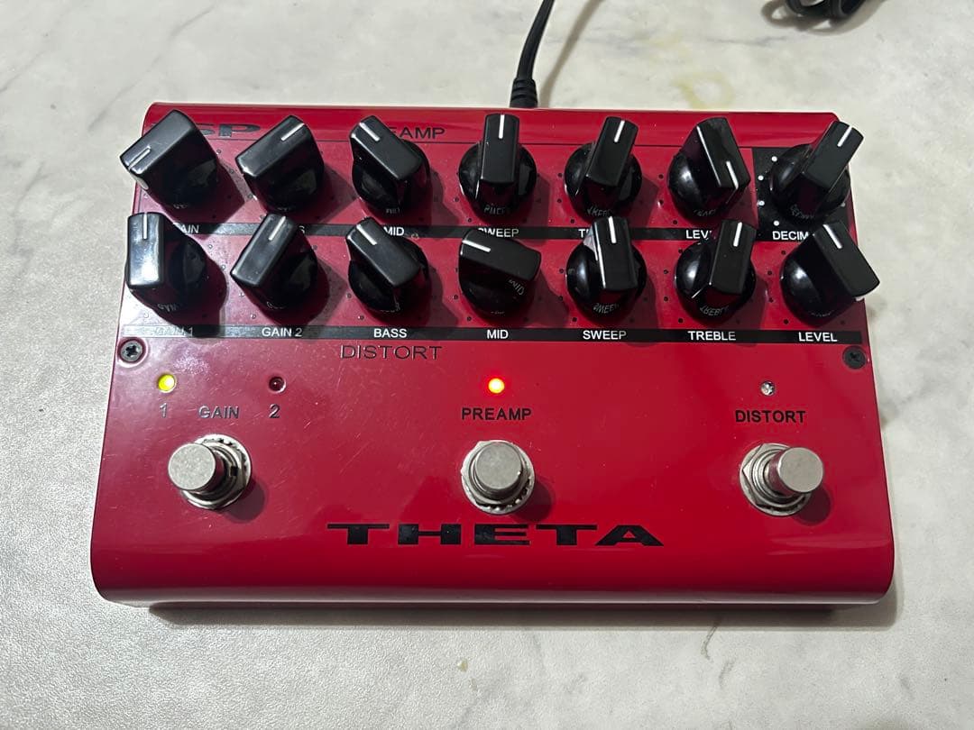 ISP THETA ディストーション プリアンプペダル