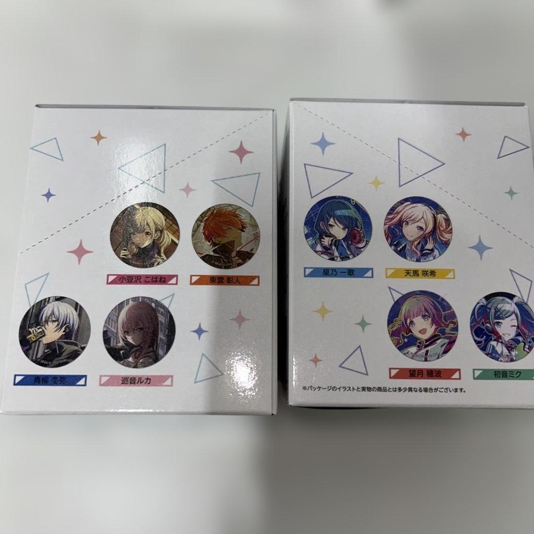 プロセカ　カラフルステージ　グリッター缶バッジ15箱