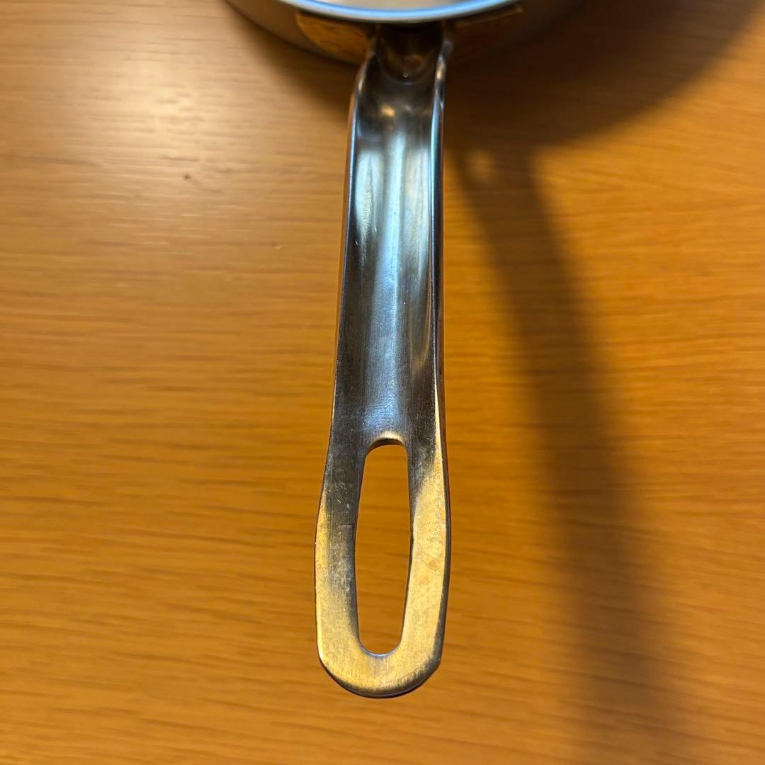 スーパーデンジ　ソースパン　片手鍋 プロ仕様　SUS444 18