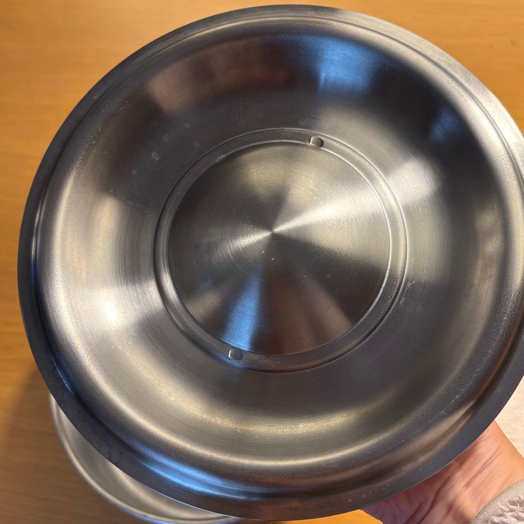 スーパーデンジ　ソースパン　片手鍋 プロ仕様　SUS444 18
