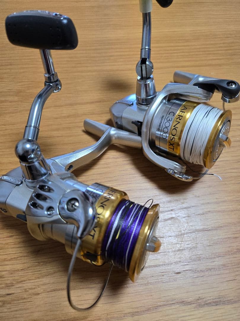 も*ー様 SHIMANO シマノAERNOSXT C3000　2つセット　最終値