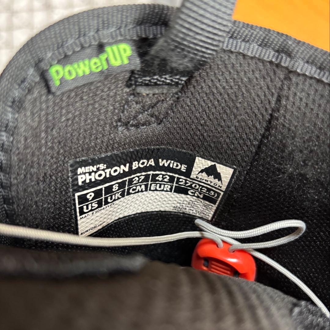 BURTONスノーボードブーツ ブラック　27cm