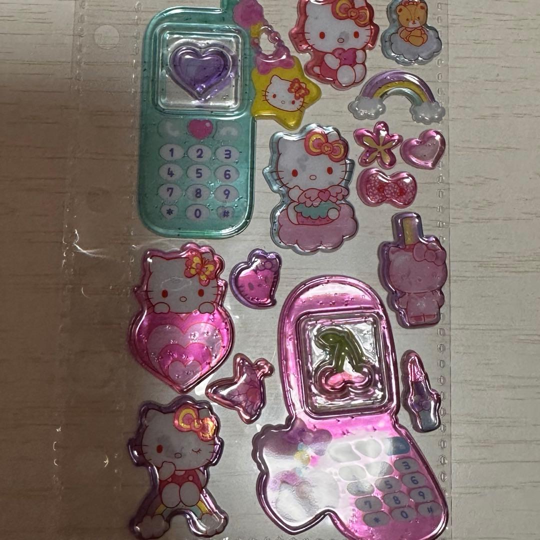 ボンボンドロップシール　たまごっち　ちいかわ　しずくちゃん　サンリオ　平成