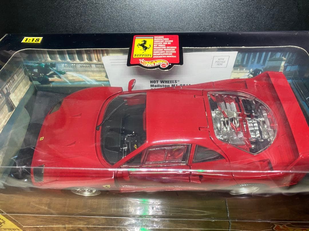 ホットウィール　フェラーリ　F40 1/18 レア品