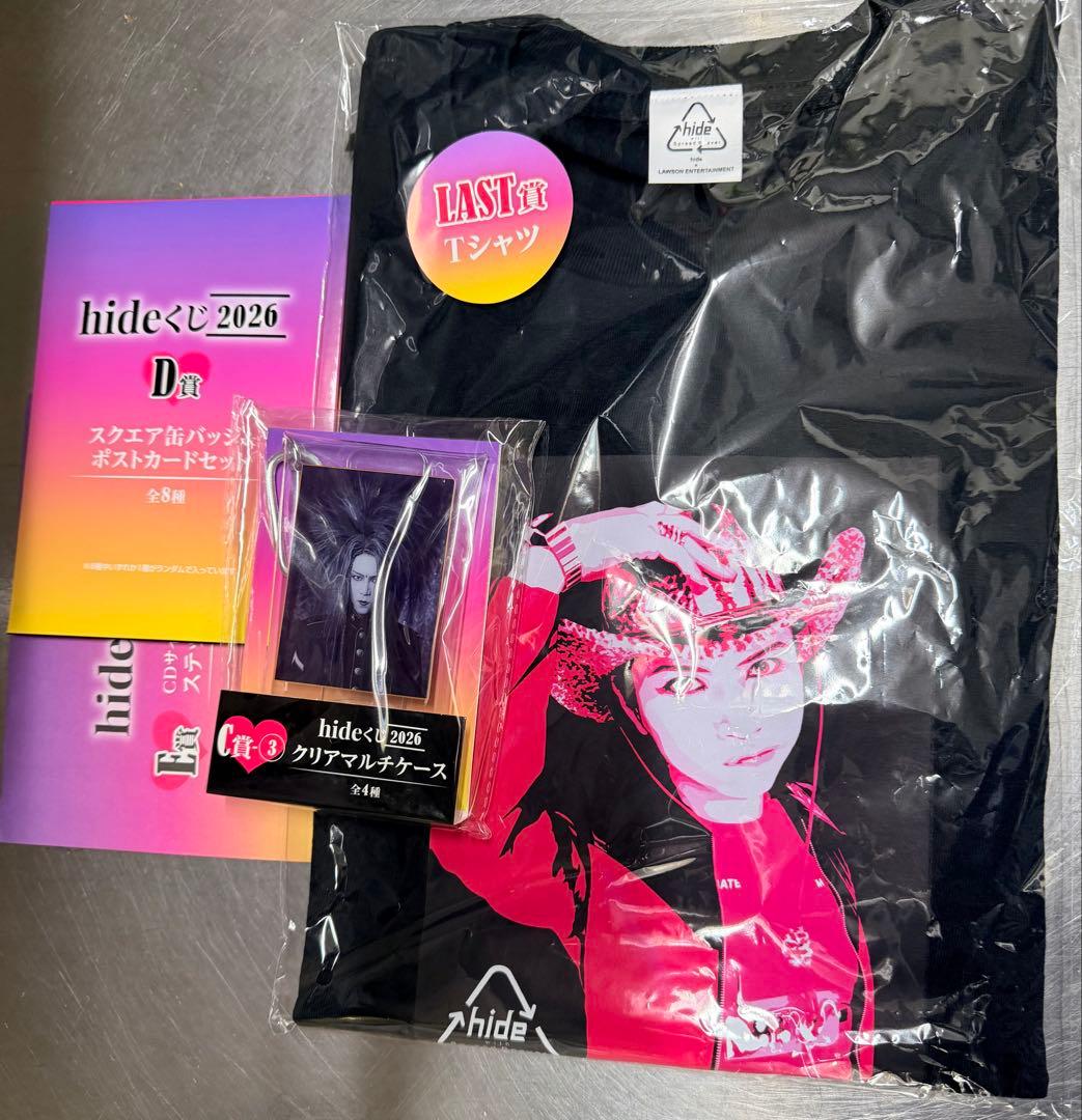 hide 2026 Tシャツとグッズセット