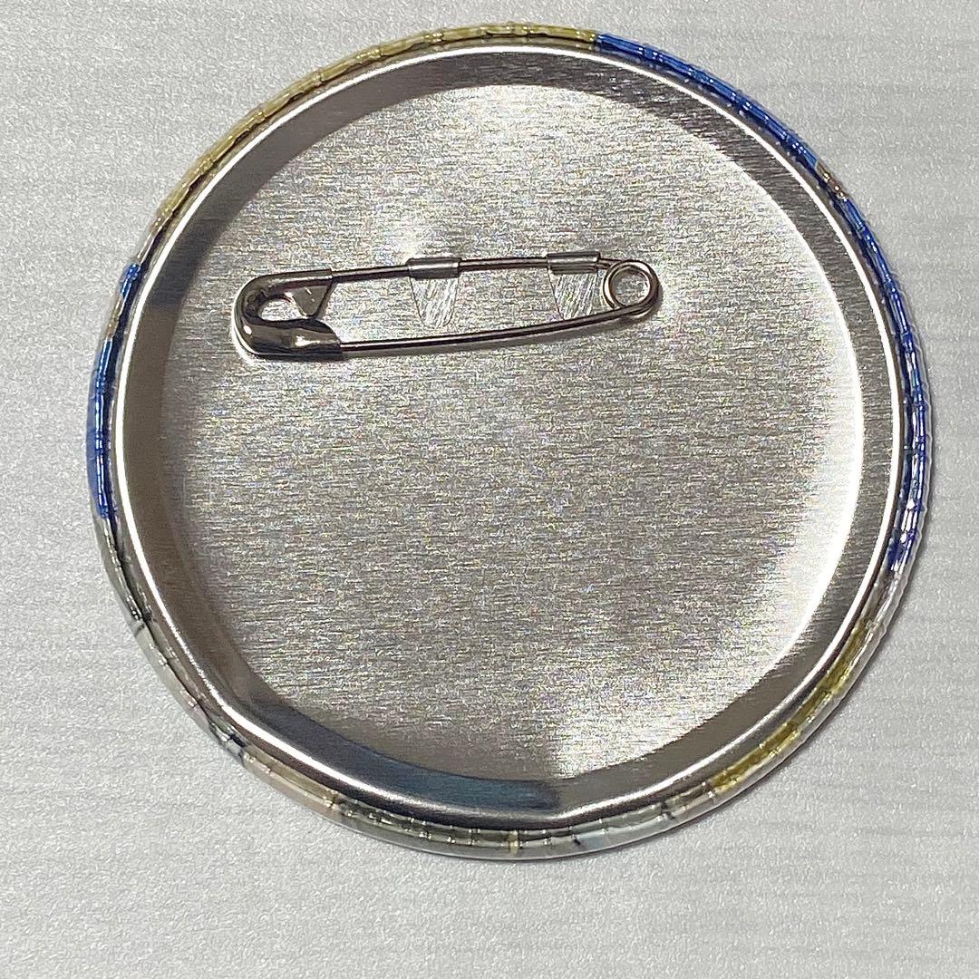 銀魂 土方十四郎 缶バッジ 大銀魂展 J-WORLD 花鳥風月　難あり