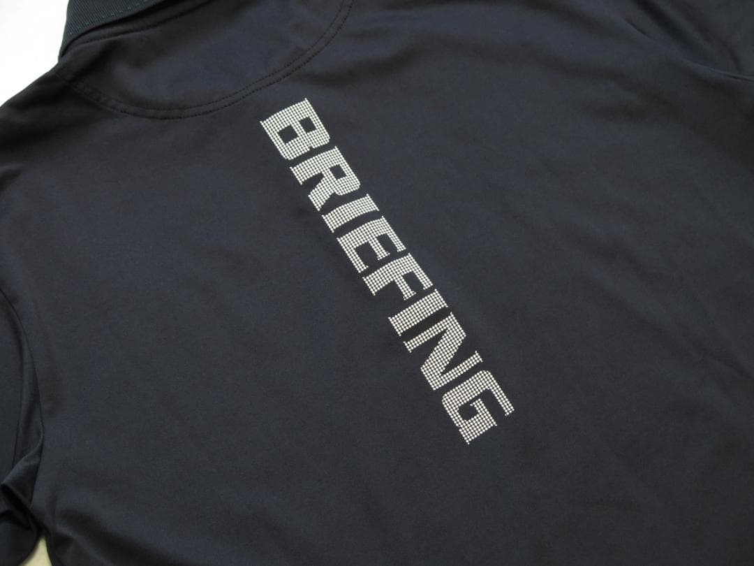 ⓂBRIEFING GOLF ブリーフィングゴルフ 背面ロゴ 半袖ポロシャツ