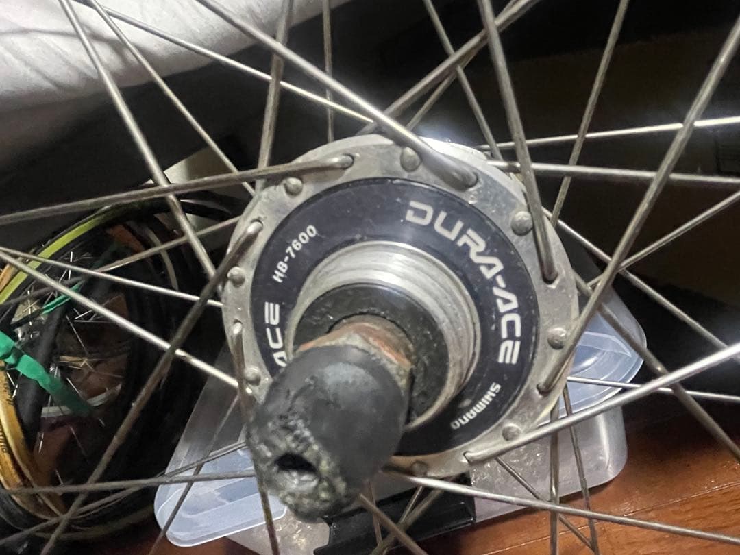 ピスト ホイール 前後 njs HB7600 固定ギア マビック
