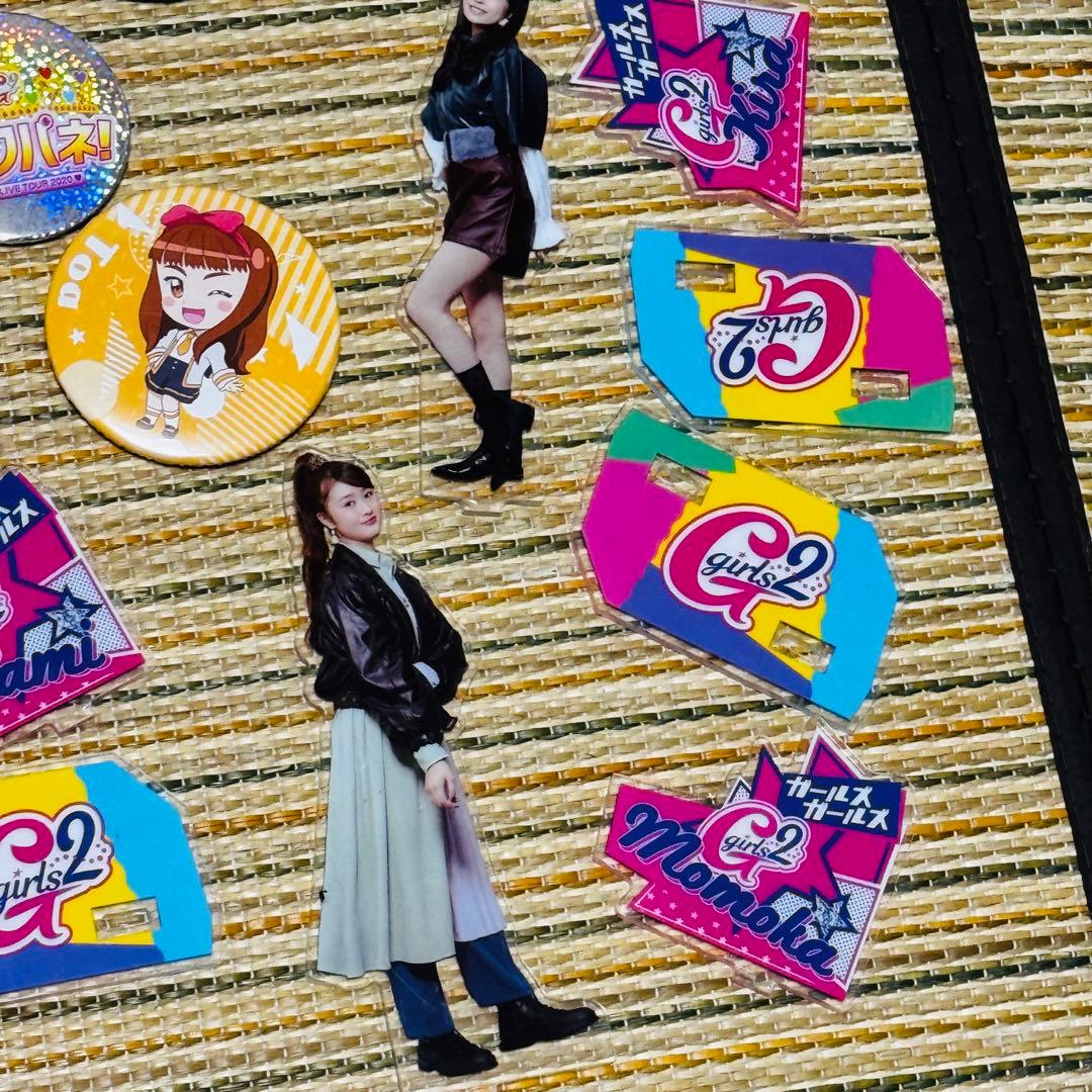 Girls2 ガールズガールズ 缶バッジ アクリルスタンド 等 セット c