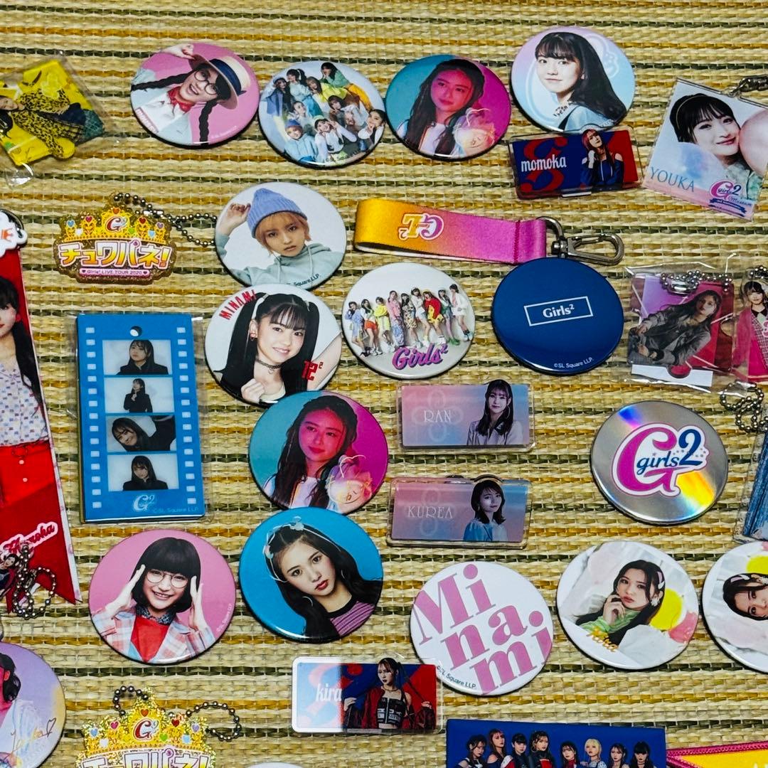 Girls2 ガールズガールズ 缶バッジ アクリルスタンド 等 セット c