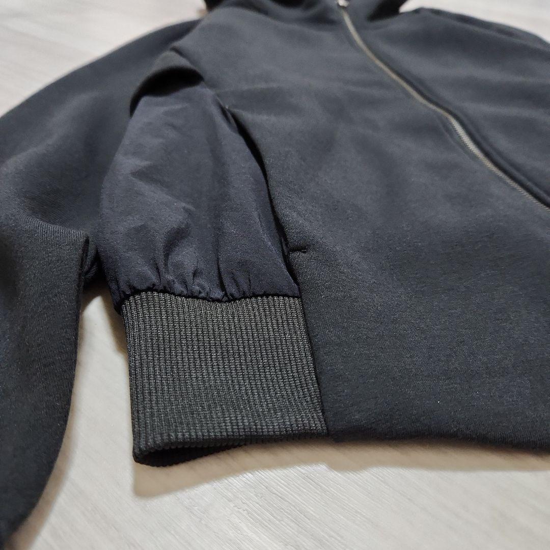 美品☆DANSKIN☆バックデザインハイブリッドフーディーUVケア M ブラック