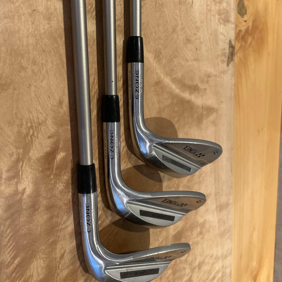 YONEX EZONE X FORGED ウェッジ 3本セット