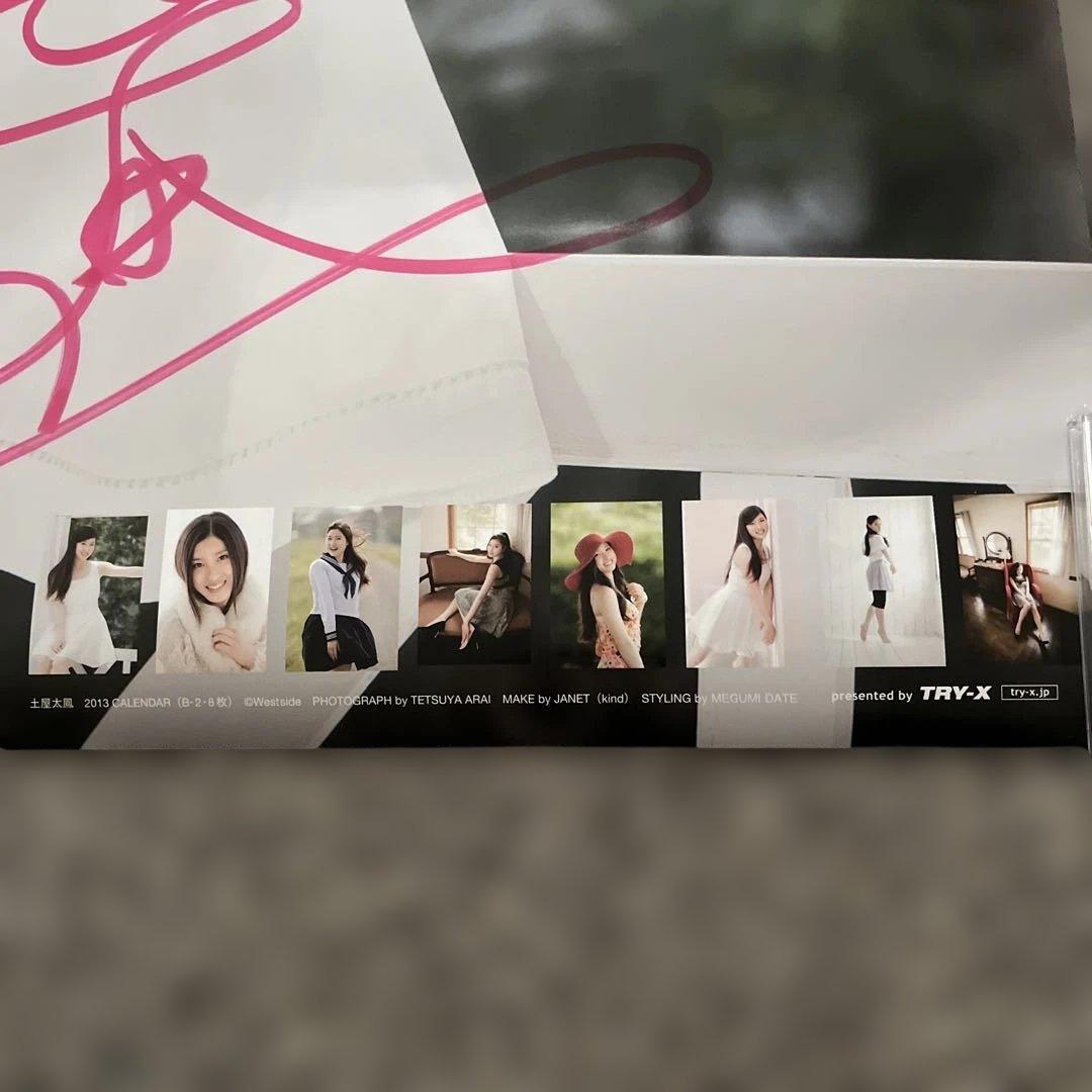土屋太鳳 2013年 サイン入りカレンダー B2サイズ