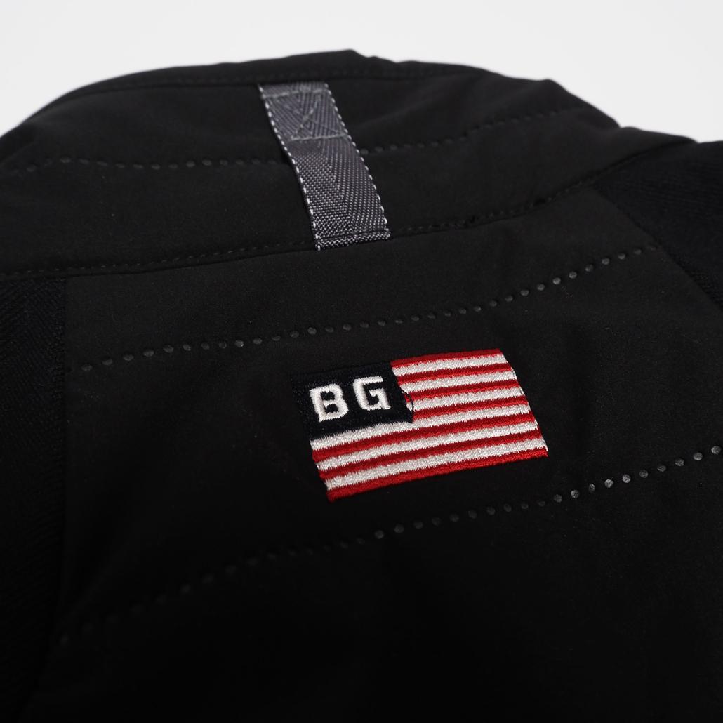 美品 BRIEFING GOLF ウィメンズ中綿ベスト BRG203W30 黒