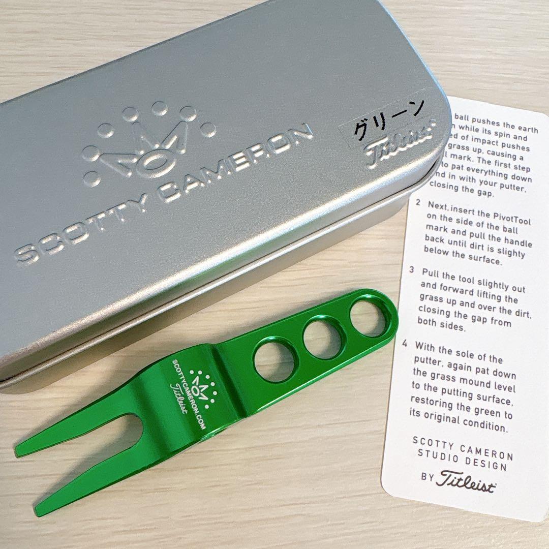 新品未使用 タイトリスト Scotty Cameron グリーンフォーク