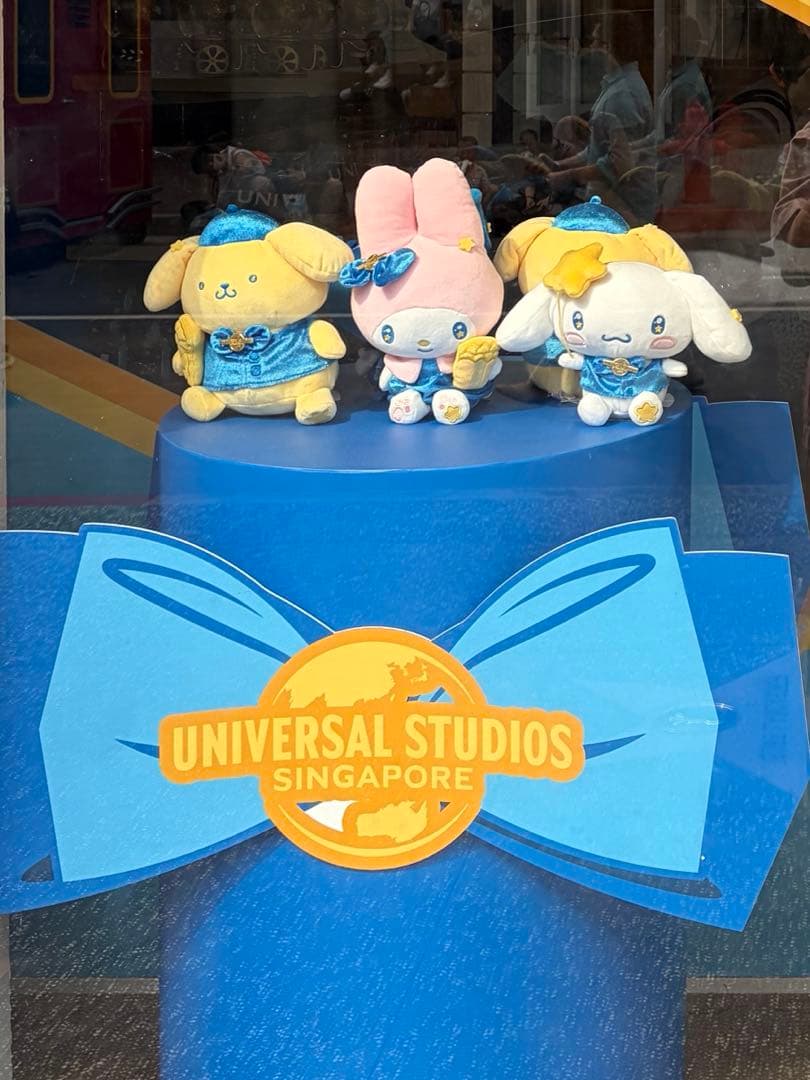 ポムポムプリン ぬいぐるみ　USS ユニバーサルスタジオスタジオシンガポール限定