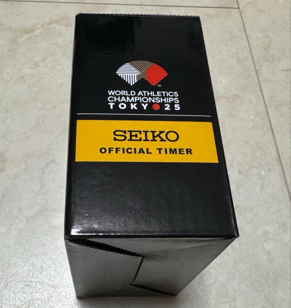 2025台限定 SEIKO 東京2025 世界陸上 ミニスポーツタイマークロック