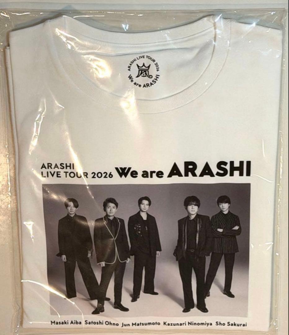 ARASHI LIVE TOUR 2026 Tシャツ