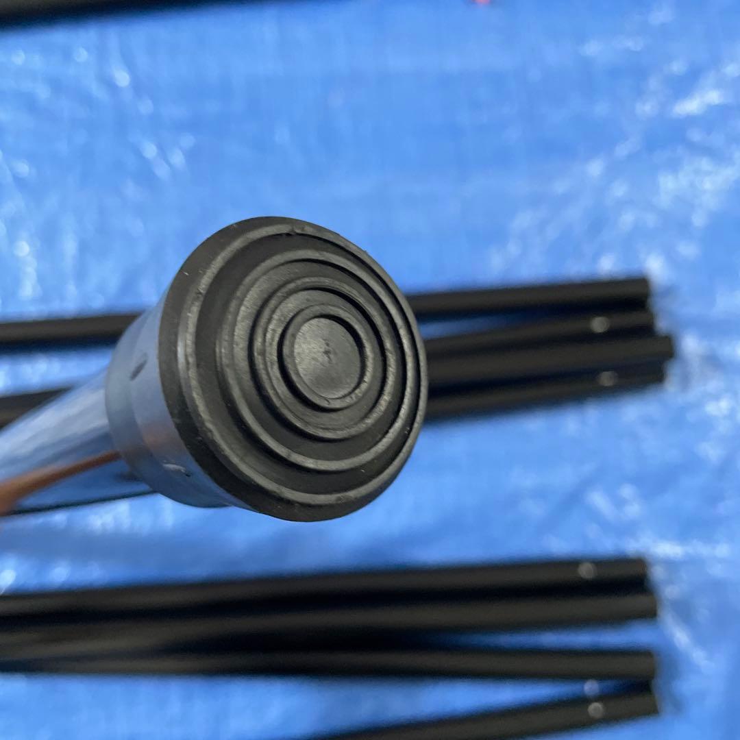 テンマクデザイン 純正スチールポール 286cm 2本セット【DODバッグ付】