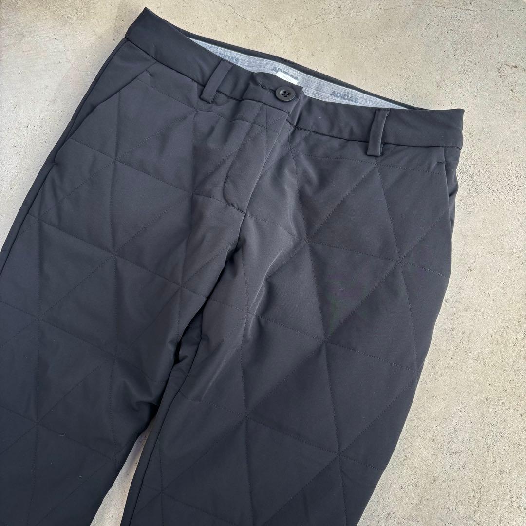adidas golf ダウンパンツ 中綿キルティング 防寒 アディダス ゴルフ
