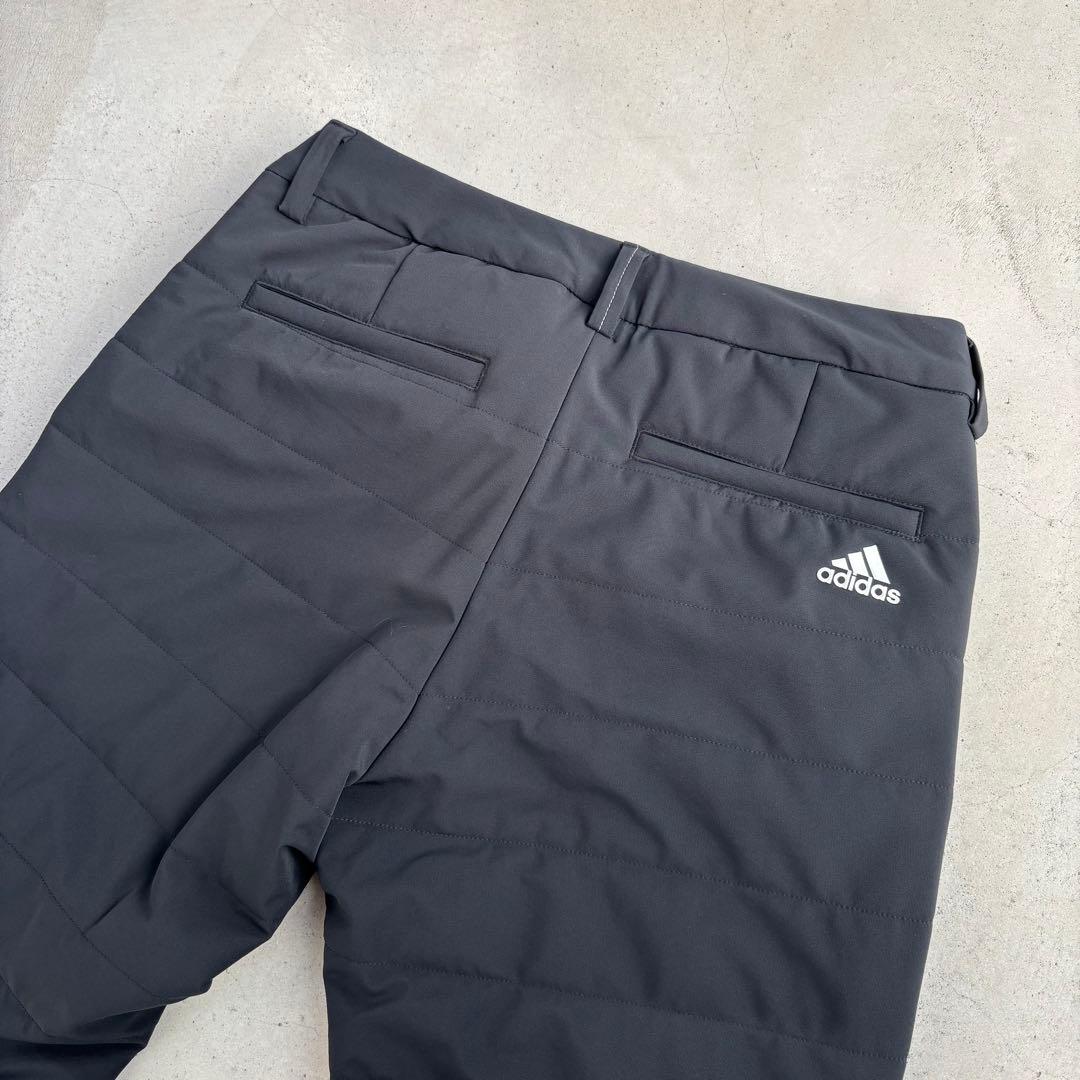 adidas golf ダウンパンツ 中綿キルティング 防寒 アディダス ゴルフ