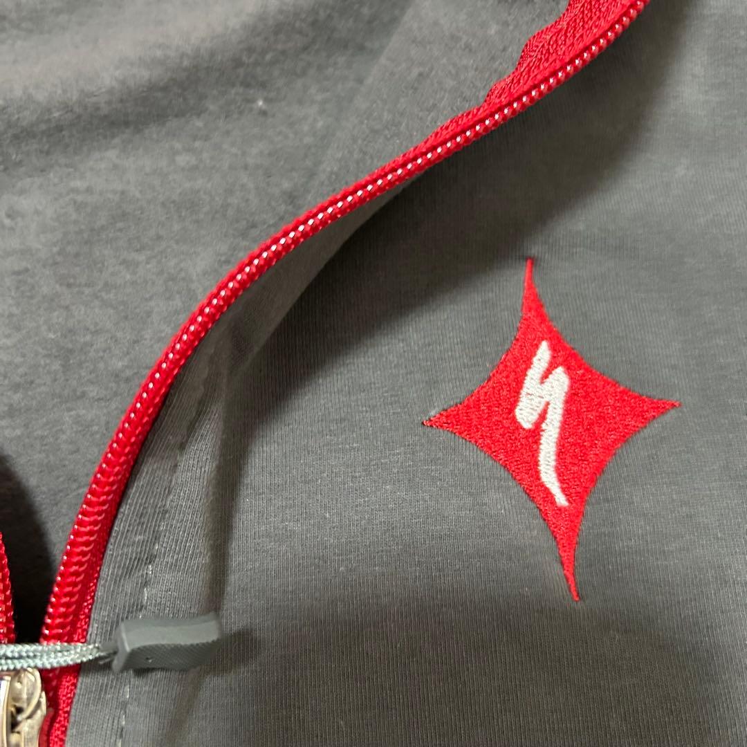 【美品】Specialized スペシャライズド ジップ　パーカー　裏ボア　起毛