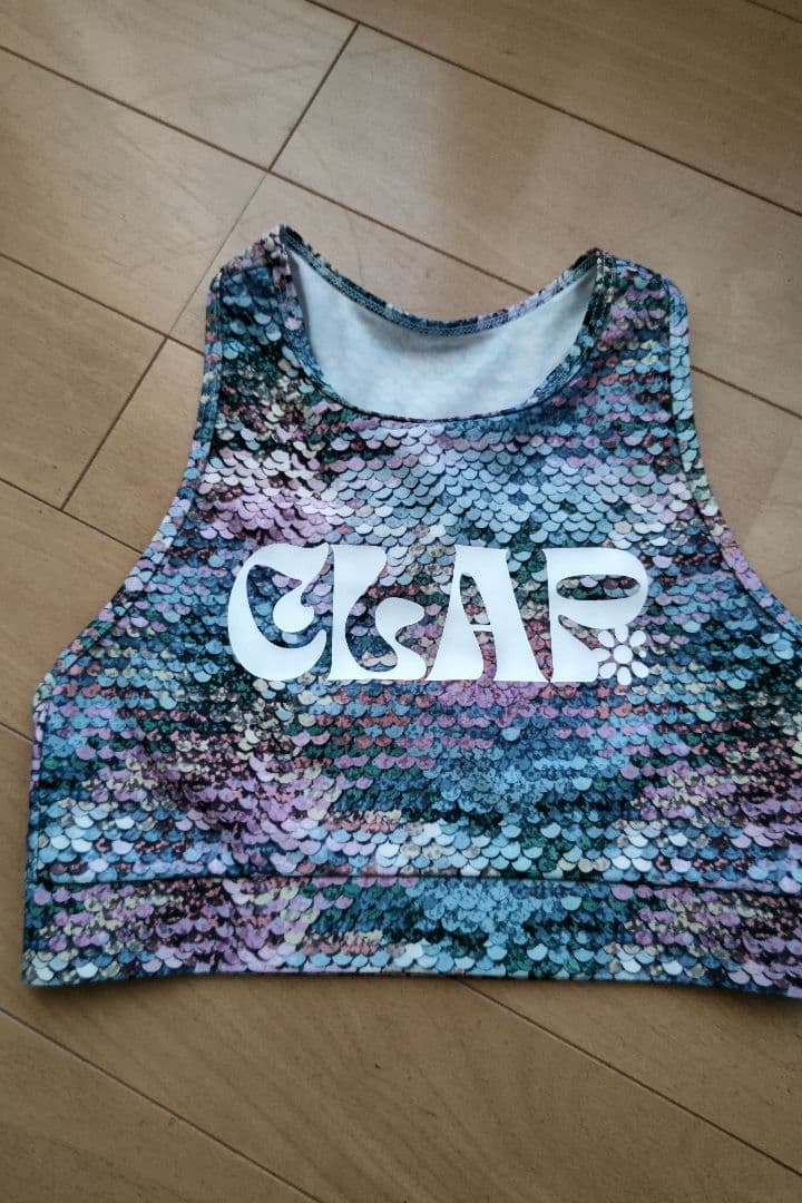 clap クラップ　マ―メイドクロップドパンツ ワイバックショ―ト2点セット