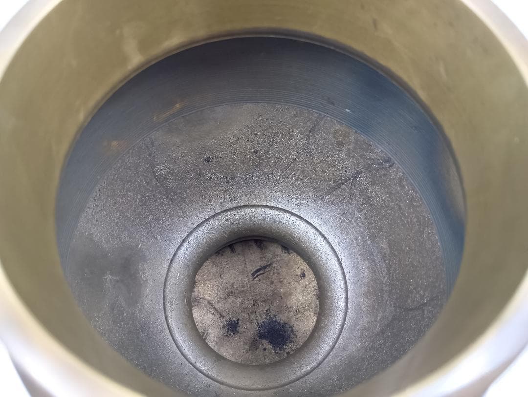 薄端 唐金製 花器 華道具
