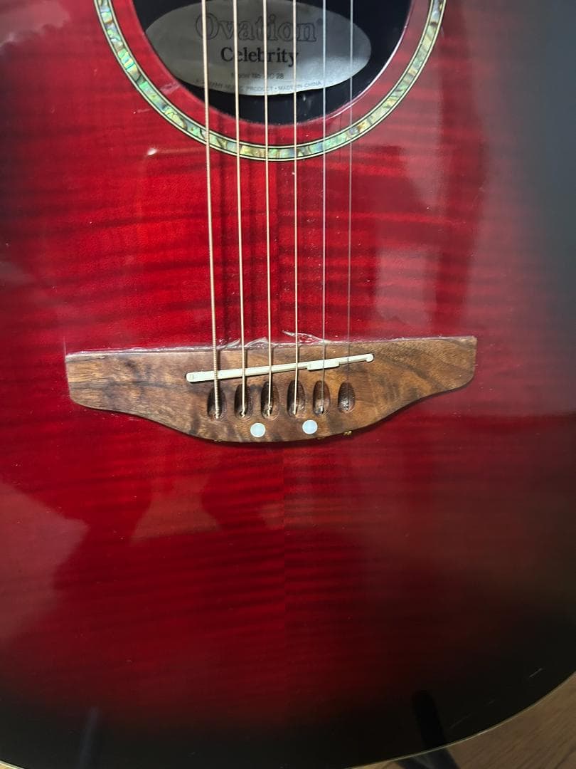 は**様 メンテ済み Ovation Celebrity CC-28 ナット交換