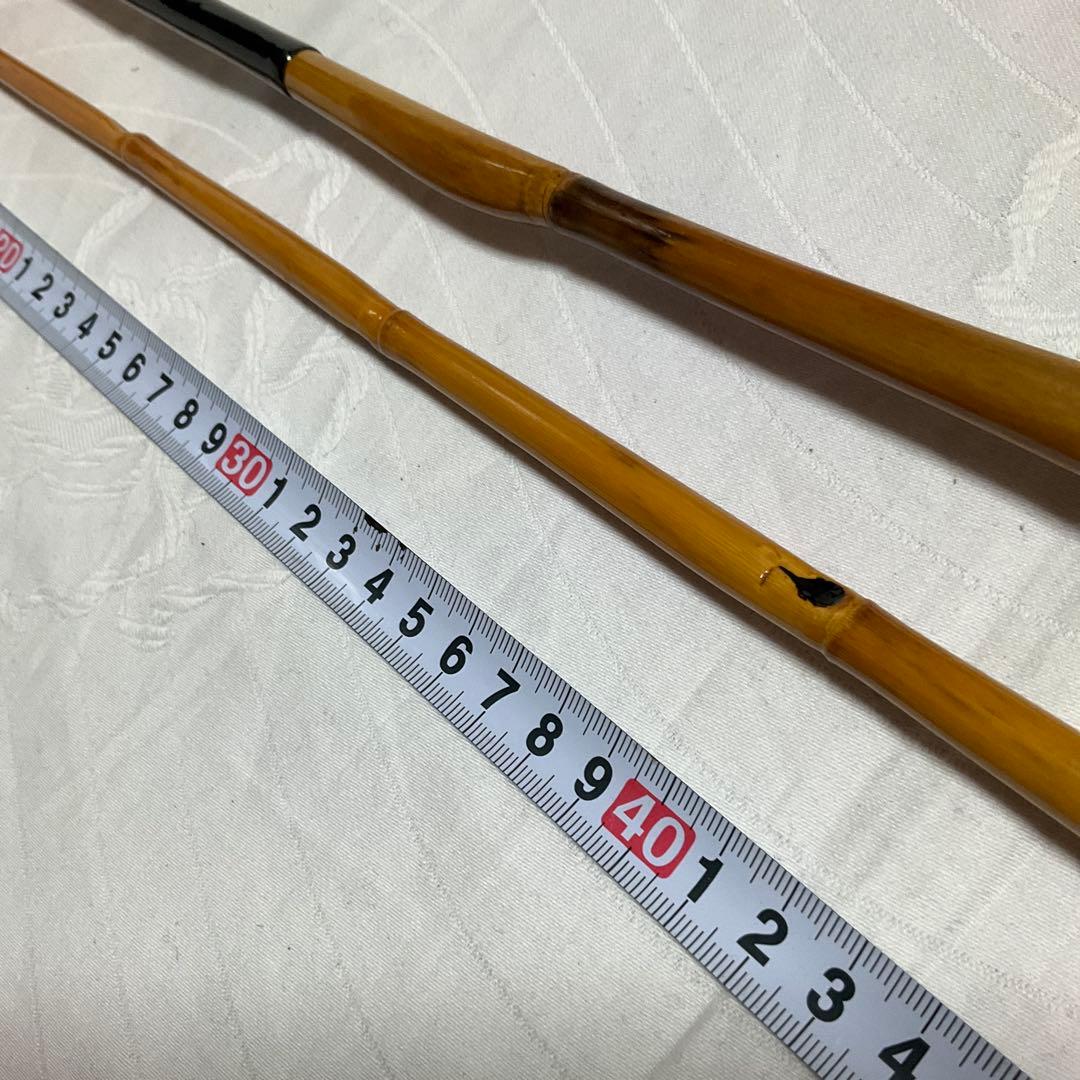 ヘラブナ、天然木万力、らっきょう竹（竿掛け、針外し）【リメイク品】