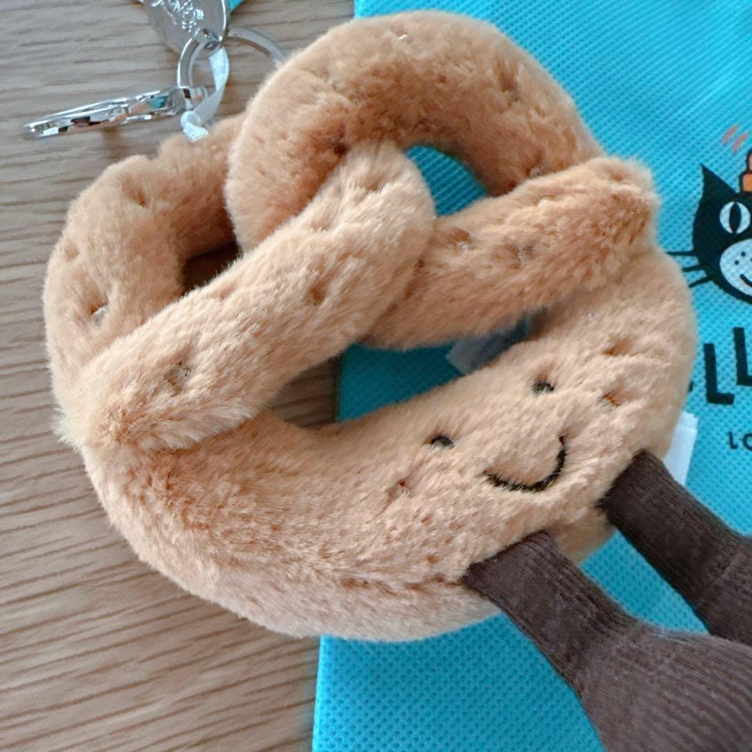  ジェリーキャット　プレッツェル ぬいぐるみキーホルダー 正規品