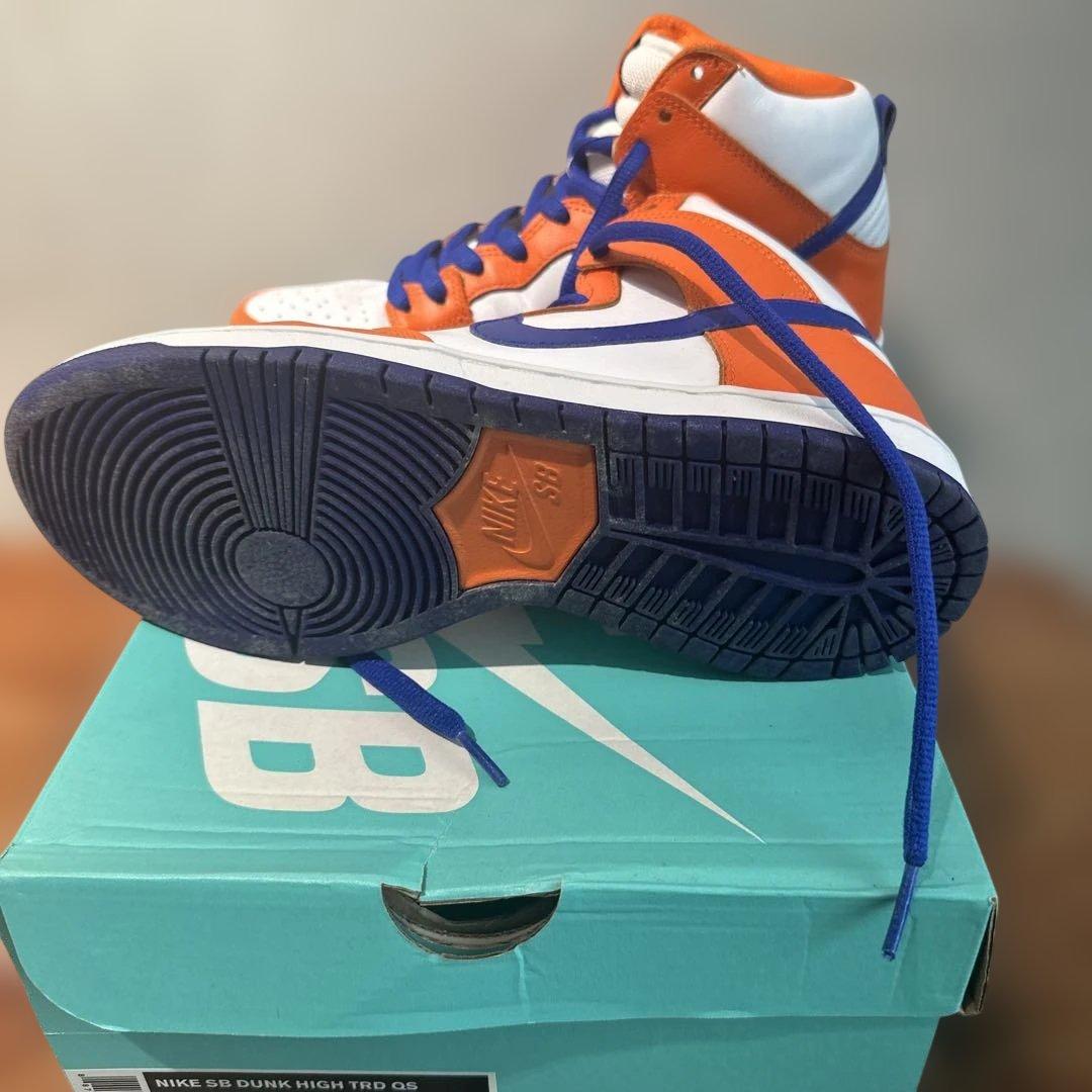 NIKE DUNK HIGH SB オレンジ/ホワイト 26.0cm