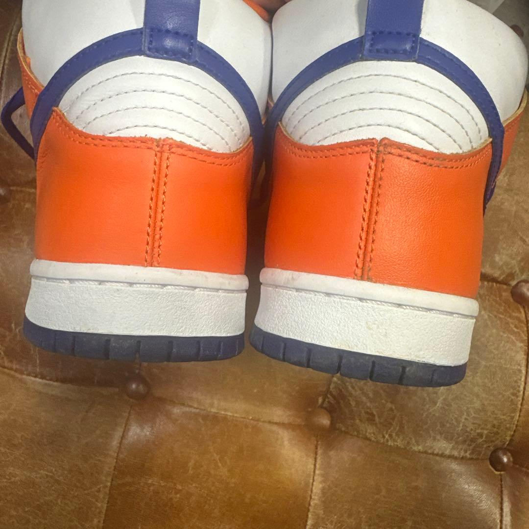 NIKE DUNK HIGH SB オレンジ/ホワイト 26.0cm