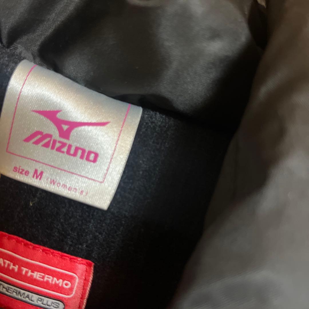 MIZUNO ベンチコート　女性Mサイズ　黒　ブラック　ロングコート　ミズノ